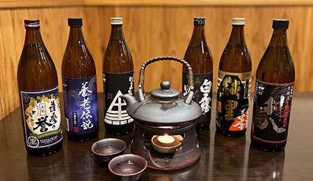 地元・鹿児島の芋焼酎